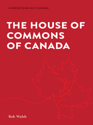 cover image of The House of Commons of Canada